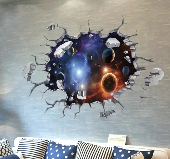 Ceiling UV printing effect diagram
