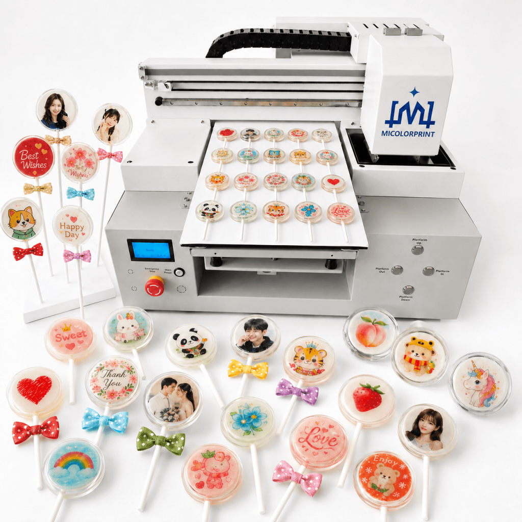 Lollipop Printer for Custom Photos, Logos and Personalized Candy