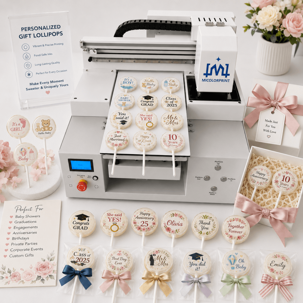 Create custom candy for: Baby showers Graduation parties Engagement celebrations Anniversaries Private parties Personalized food gift boxes