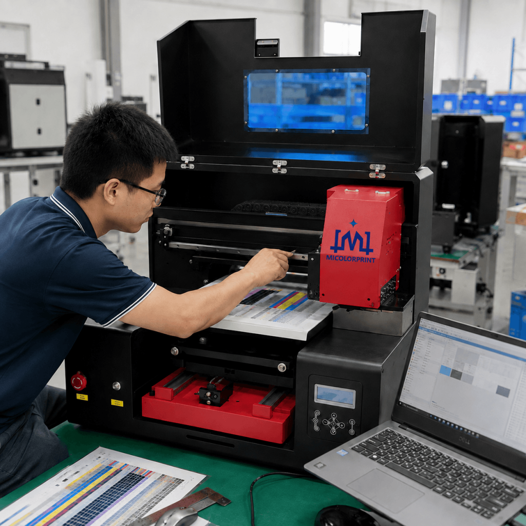 A3 uv dtf printer for Machine Calibration