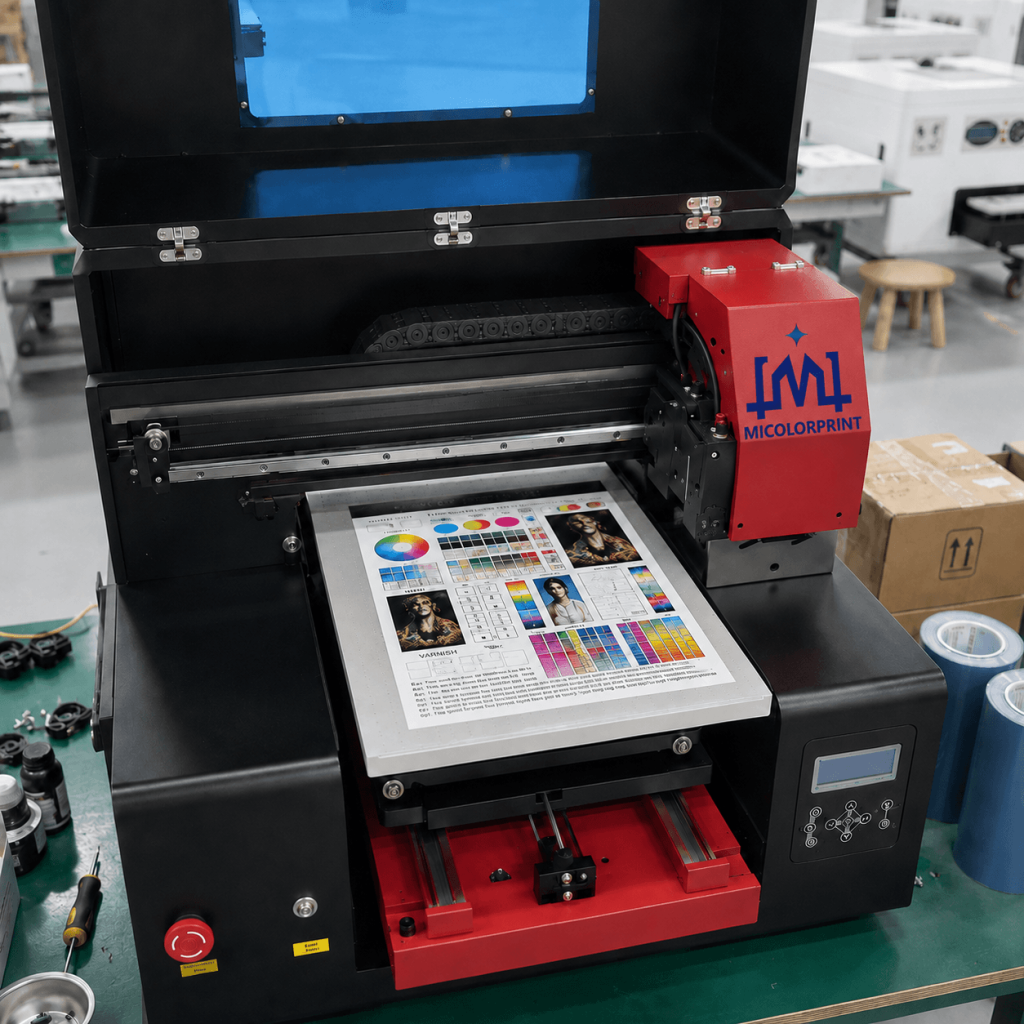 A3 uv dtf printer for Printing Test