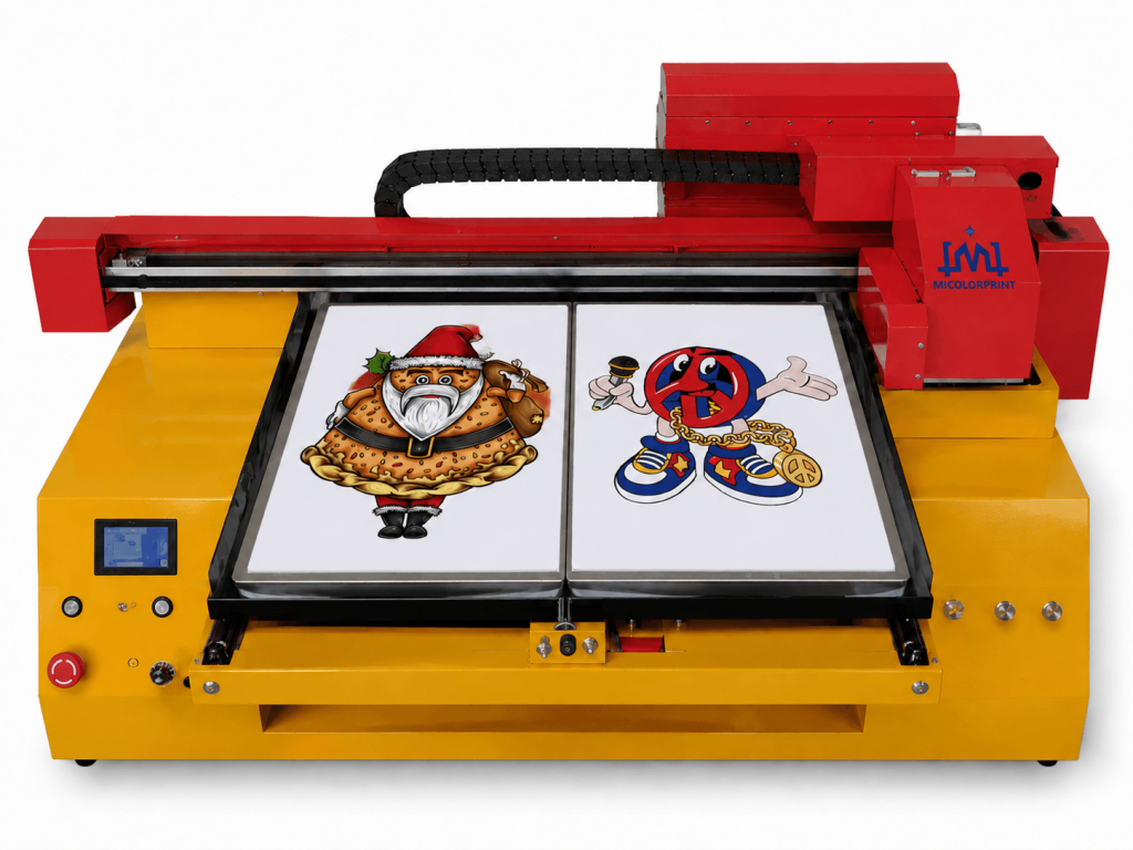 A2 DTG Printer for commercial T-shirt printing