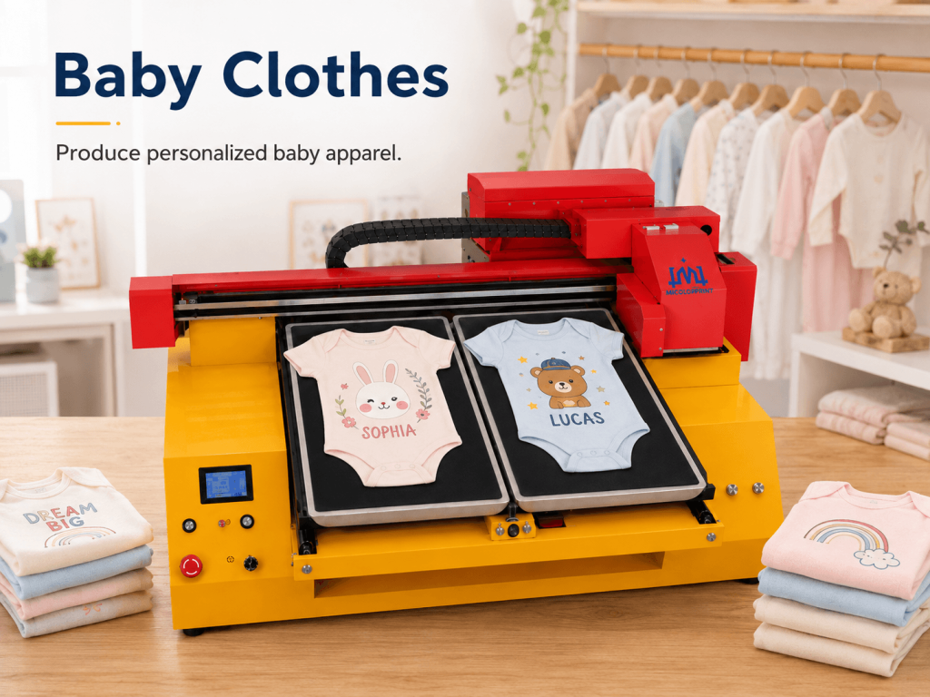 A2 dtg printer for Baby Clothes