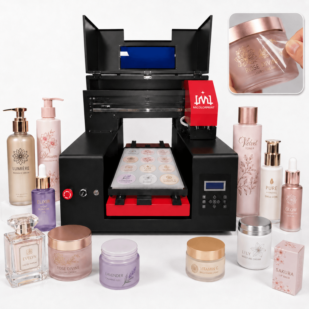 A3 uv dtf printer for Cosmetic Packaging