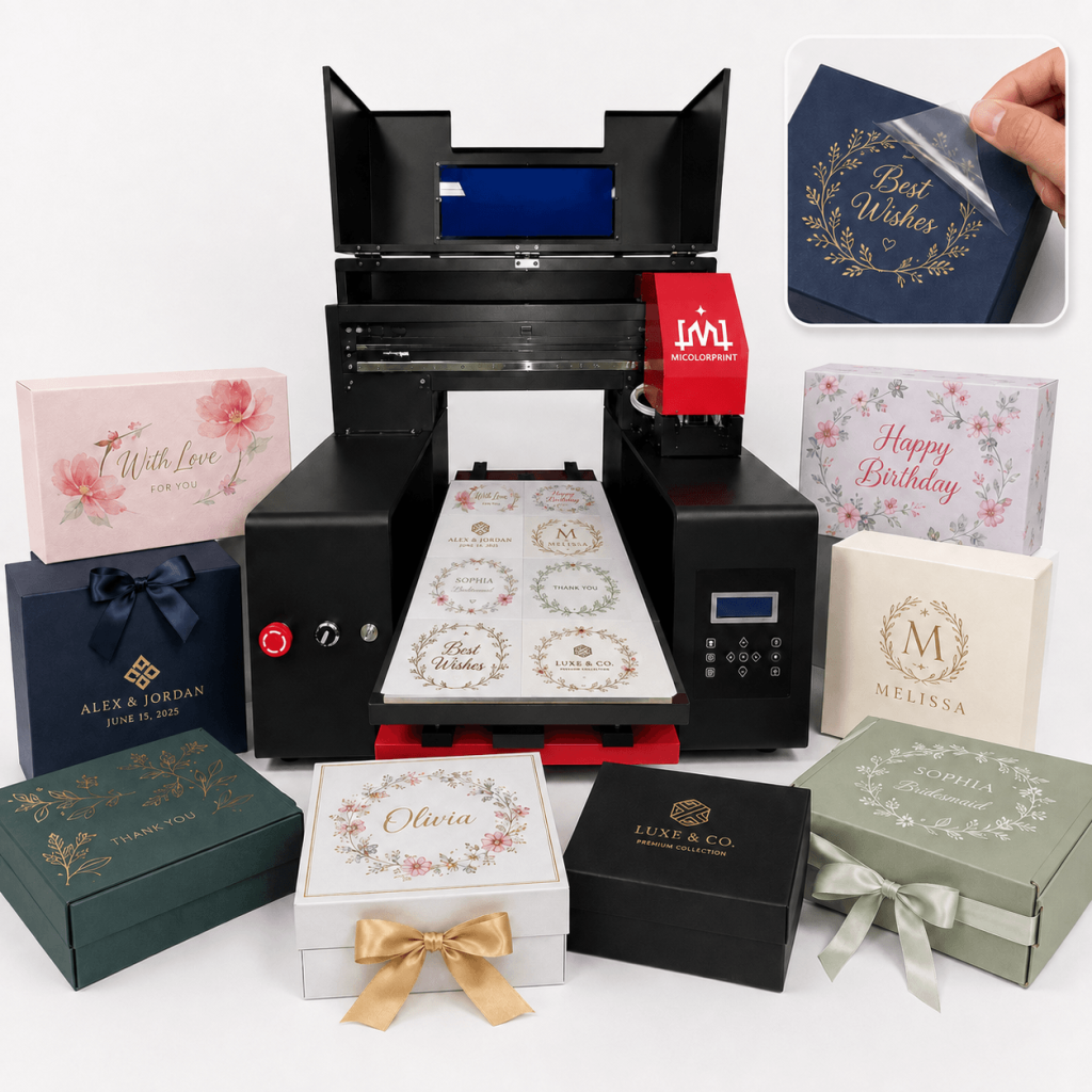 A3 uv dtf printer for Gift Boxes