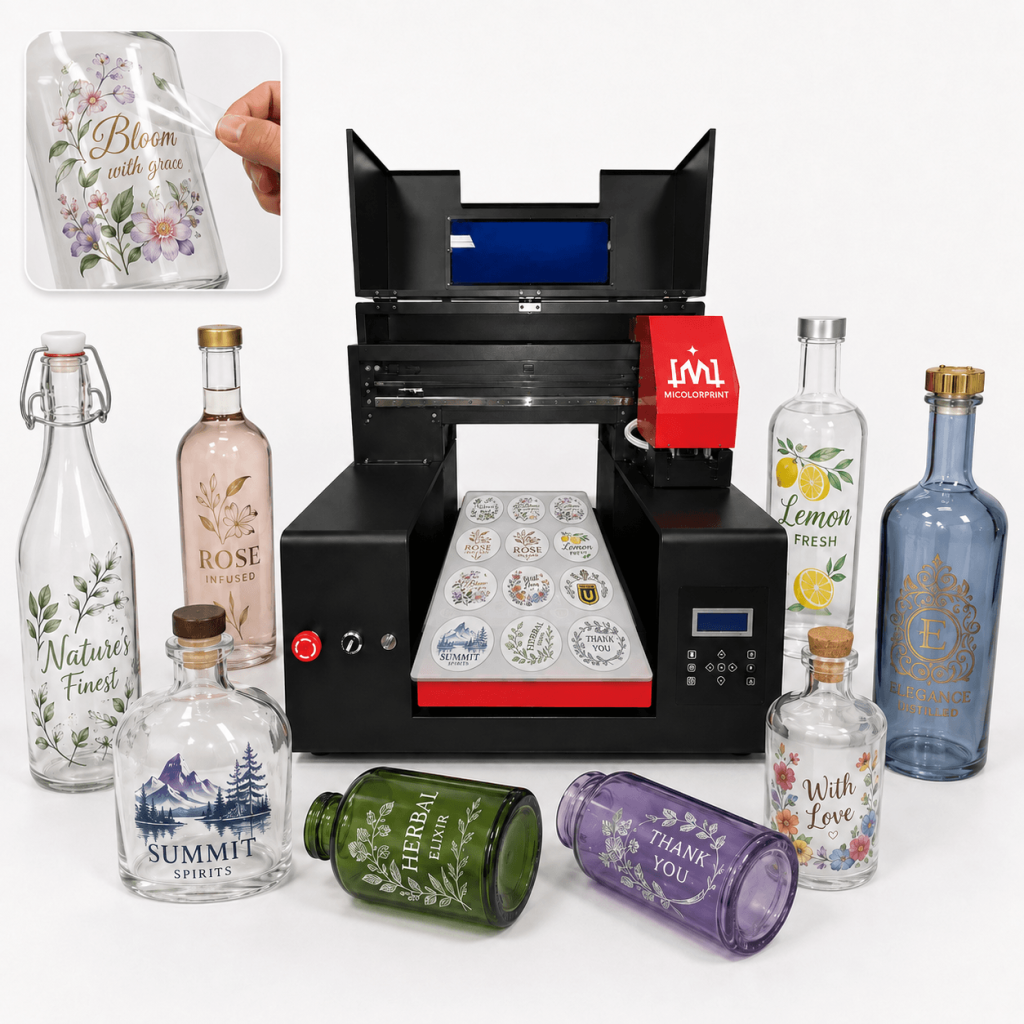 A3 uv dtf printer for Glass Bottles