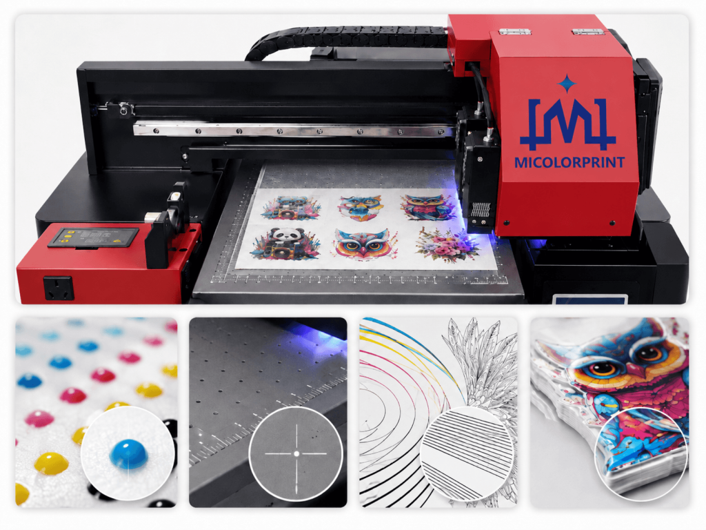 smaller uv dtf printer of Printhead System
