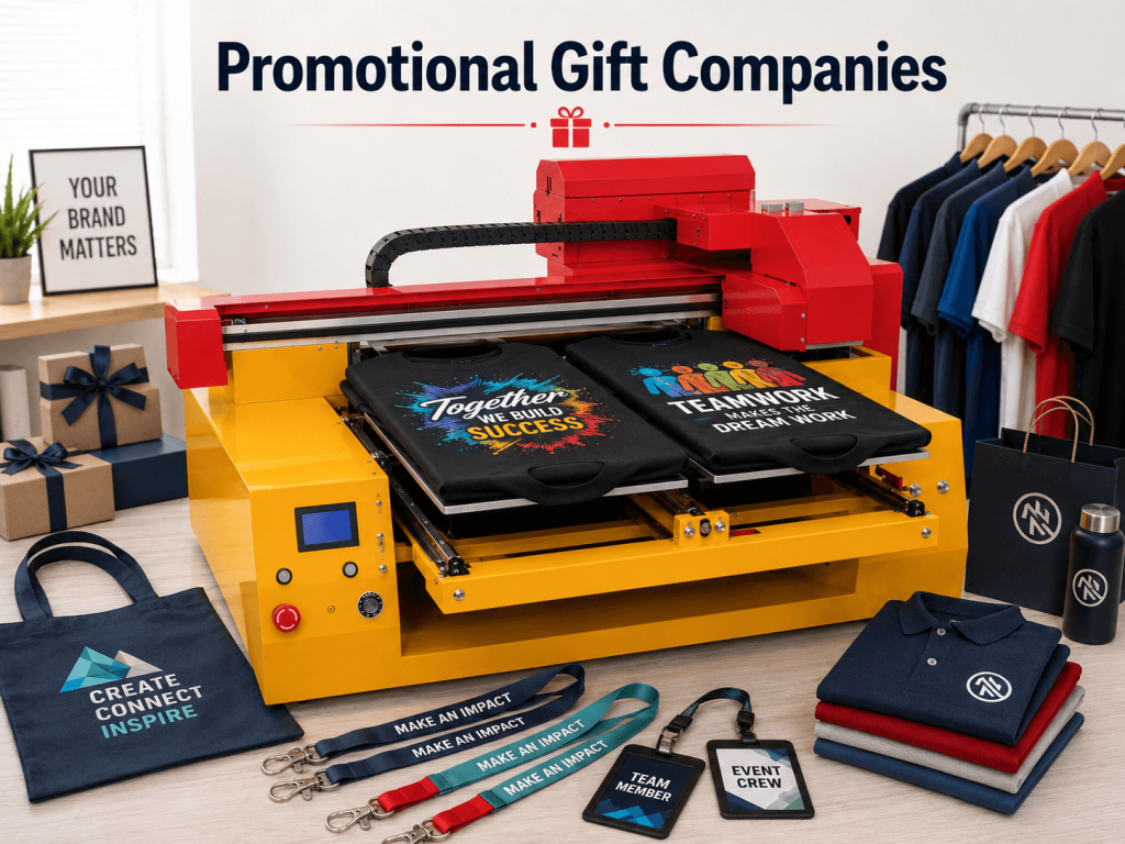 Businesses can create customized apparel for: Corporate events Marketing campaigns Employee uniforms Promotional activities