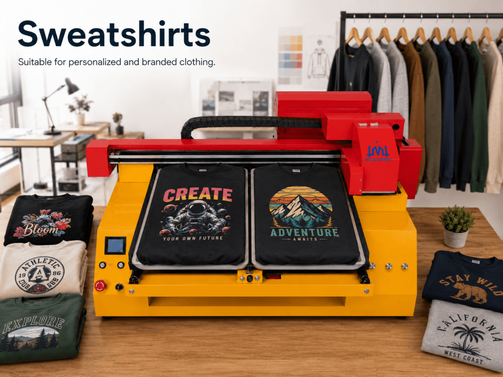 A2 dtg printer for Sweatshirts