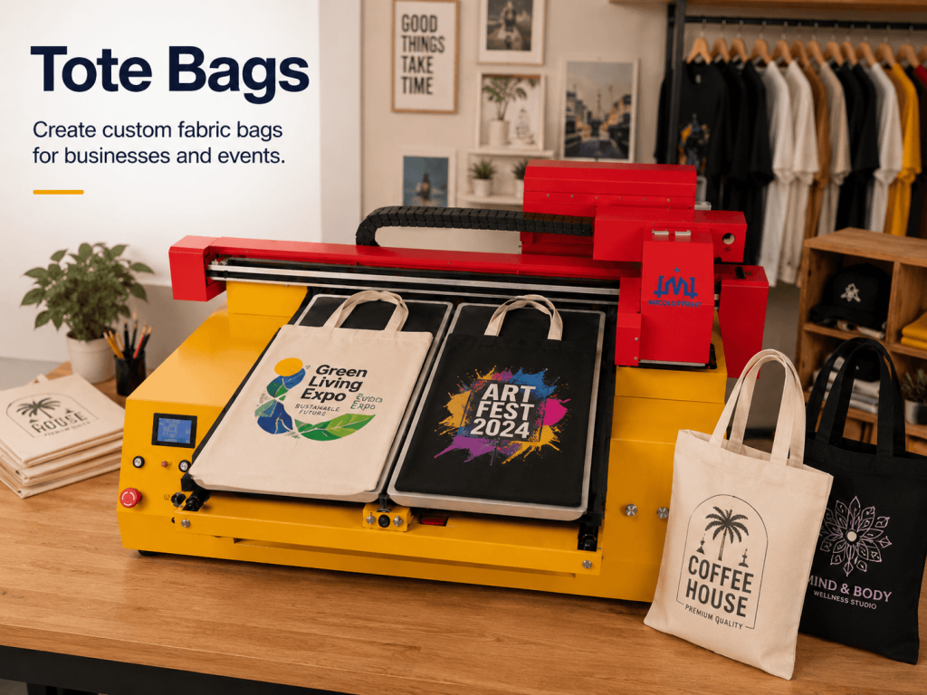 A2 dtg printer for Tote Bags