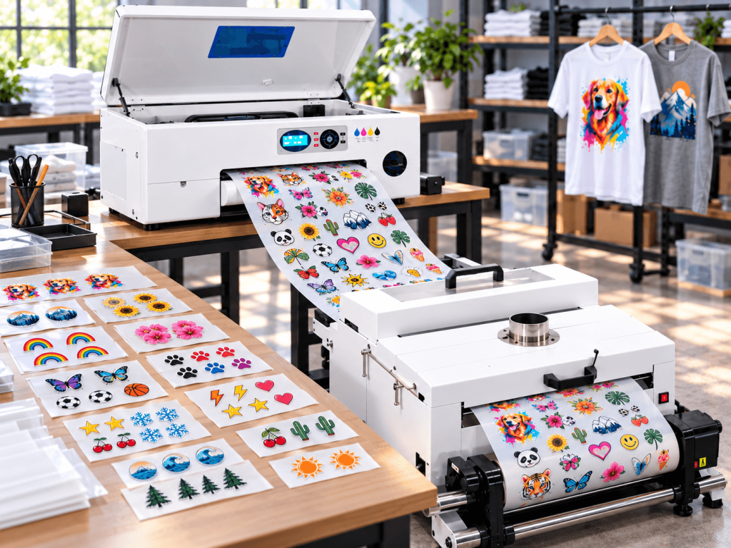 dtf printer for Small logos and mixed orders