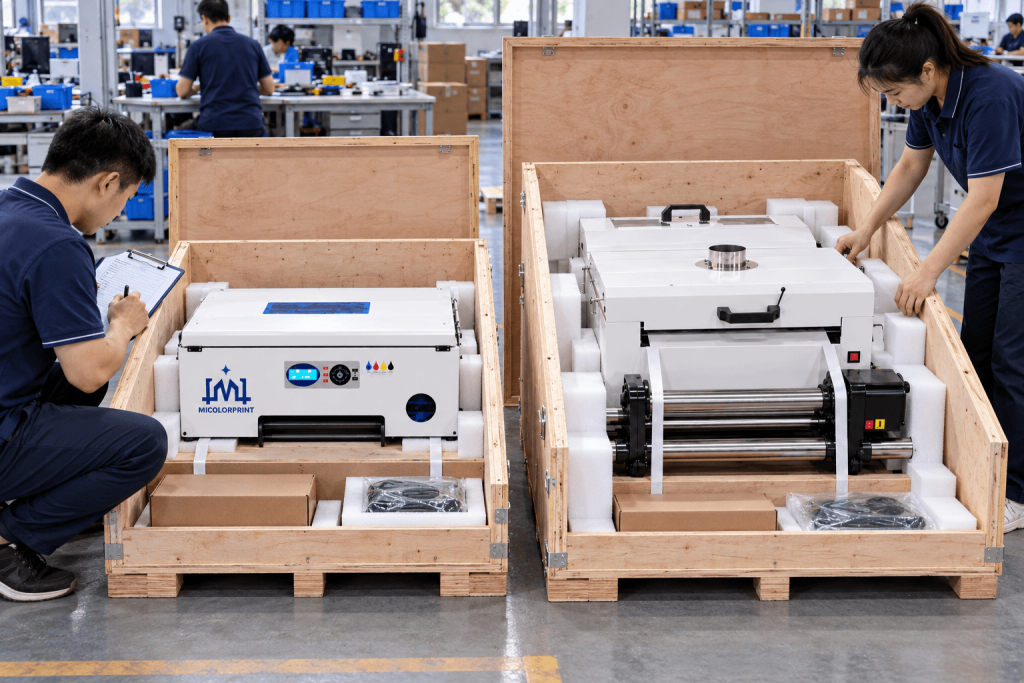 A3/30cm dtf printer for Final Inspection and Packing